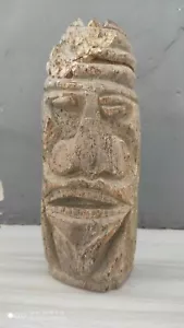 Steingeschnitzte Skulptur Miniatur. Skulptur tailée sur pierre - Bild 1 von 9