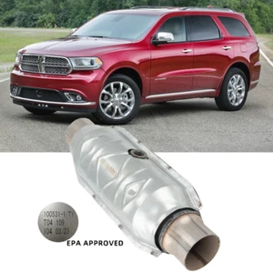 2.5" In/Out Catalytic Converter with Heat Shield EPA Approved For Dodge Durango - Picture 1 of 14