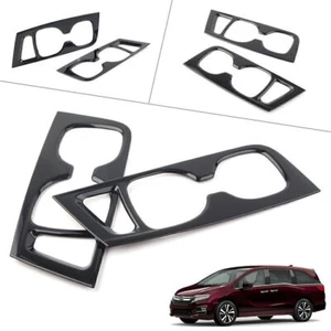 Rear Armrest Water Cup Holder Frame Cover Fit Honda Odyssey 2018-20 US Version - Foto 1 di 10