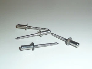 20 Stück Edelstahl Bechernieten Dichtnieten Auspuff Blindniet Niete Nieten  - Bild 1 von 1