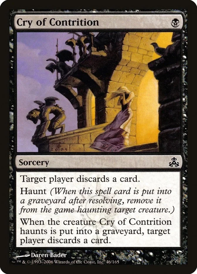 CRY OF CONTRITION X 4 E/X+ GUILDPACT MAGIC THE GATHERING - Image 1 of 1