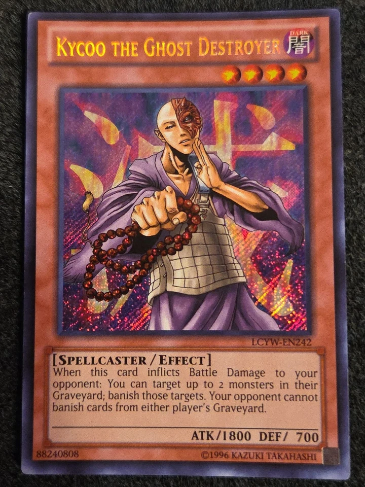 Kycoo the Ghost Destroyer LCYW-EN242 Legendary Collection 3 Secret Rare LP - Image 1 of 1