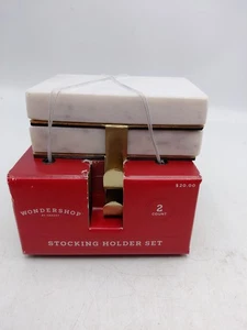 Wondershop Strumpfhalter 2er Set mit weißem Marmor - Bild 1 von 6