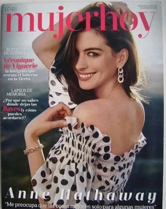 Mujer Hoy Magazine 2019 ANNE HATHAWAY Brigitte Bardot - Picture 1 of 4