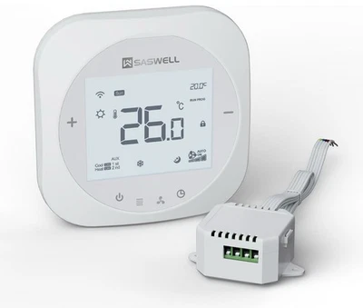 Smart WiFi Thermostat for Home, Programmable Thermostat with C-Wire Adapter - Image 1 of 4