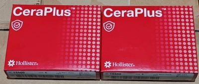 2x Boxes of 5, Hollister CeraPlus 15500, 55mm, Conform 2, 13-44mm, 2030 Date..