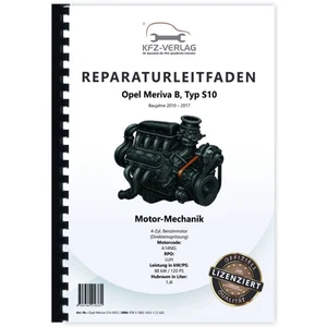 Opel Meriva B 2010-2017 4-Zyl. 1,4l Benzinmotor 120 PS LUH Reparaturhandbuch - Bild 1 von 11