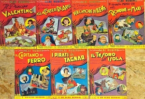 LOT VON 7 ZAHLEN ALBI RUBINO DER PRINZ VALENTINO - VON NUMMER 1 BIS 7 - 1947 - Bild 1 von 1