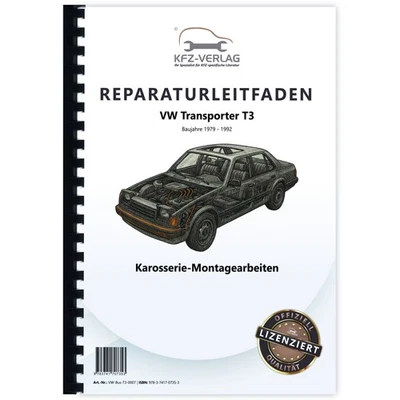 VW Transporter/Bus T3 (79-92) Karosserie-Montagearbeiten - Reparaturanleitung - Bild 1 von 4