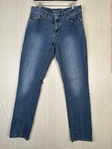 MASSINI DAMEN JEANS denim blau Größe 8 CURVY BOOTCUT 48711 - Bild 1 von 16
