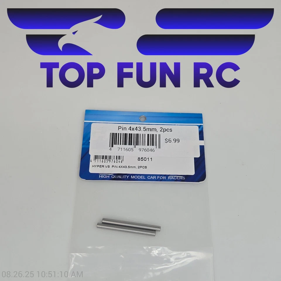 HoBao 85011 Pin 4x43.5mm 2pcs - Image 1 of 1