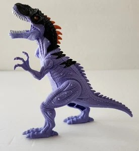 Animal Planet Tyrannosaurus Rex T-Rex Actionfigur lila Dinosaurier Mund öffnet sich - Bild 1 von 4