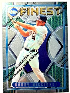 1995 Topps Finest Bobby Higginson novato Detroit Tigers #257 - Imagen 1 de 2