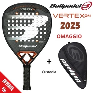 Bullpadel Vertex 04 2025 Nuova Racchetta Padel J. Tello + Custodia Omaggio -50% - Zdjęcie 1 z 16