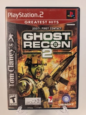 Tom Clancys Ghost Recon 2 (PlayStation 2 PS2)➡️CIB  - Tested - Near Mint 📀! - Image 1 of 4