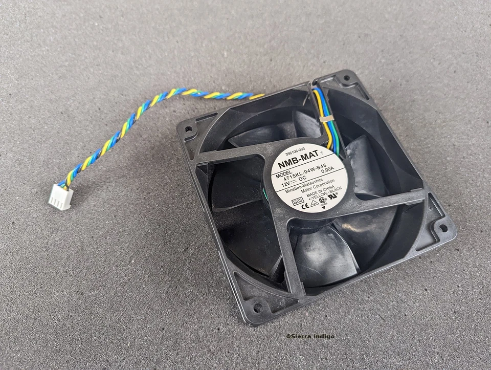 HP xw8200 Workstation Fan 356106-003 4715Kl-04W-B46 - Image 1 of 1