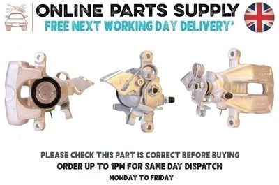 Brake Caliper Rear Right For CITROEN C8 2.0 2.2 HDI 110 120 136 2003 to 2011 - Image 1 of 4