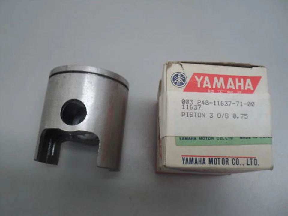 Yamaha AT1 MX 1969-71 3er OS 0,75 mm pistón 248-11637-71 Foto 1 de 1