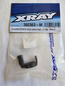 XRAY 302363 Composite Medium Rubber-Spec C-Hub (Right 4°) - Picture 1 of 1