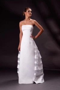 House of Wu Private Collection Wedding Gown Bridal Dress Sz 14 New NWT - Picture 1 of 7