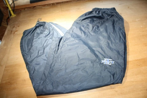 Toronto Maple Leafs NHL Hockey Lined Wind Work Out Pants Sz Large Cover