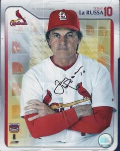 FOTO 8X10 AUTOGRAFIADA FIRMADA POR LOS CARDENALES DE TONY LARUSSA CON CERTIFICADO DE AUTENTICIDAD - Imagen 1 de 1