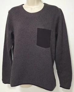 Arc'Teryx Covert Women's Sweater Sz M Heather PLUM Front Pocket Fleece Lined - Picture 1 of 5