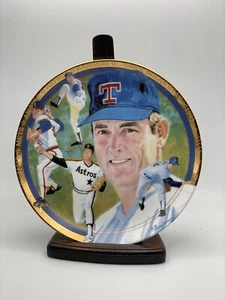 1992 The Hamilton Collection The Legendary Nolan Ryan The Best Of Baseball - Imagen 1 de 3