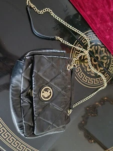 U.S POLO ASSN. schwarze mittelgroße Hand/Schultertasche - Bild 1 von 4