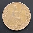 Great Britain One Penny 1967 Old Coin Collectable *IDEAL FOR COLLECTORS*