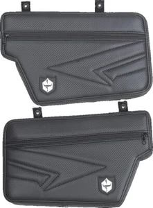 Pro Armor Door Knee Pads-Front-Large-Black for 2019-2022 Honda SXS10S2R Talon - Picture 1 of 2