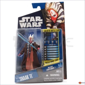 Star Wars The Clone Wars 2010 Shaak Ti CW31 Jedi Master action figure by Hasbro - Picture 1 of 2