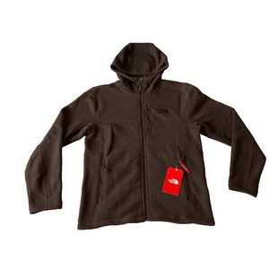 The North Face Gordon Lyons Hoodie Mens Size S Brown Full Zip Long Sleeve - Picture 1 of 20