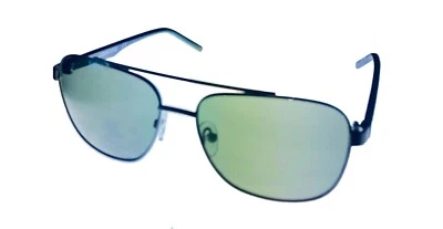 Skechers Mens Matte Gunmetal Aviator Metal Sunglass, Green Lens SE8074. 9N - Image 1 of 4