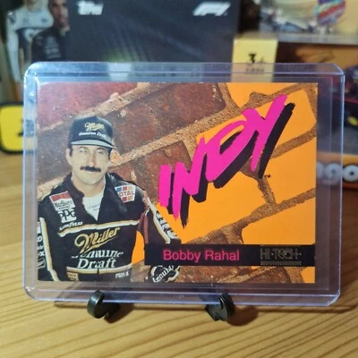 Bobby Rahal #41 1993 Hi-Tech Indy 500 Card F1 Retro Rare Motorsport Memorabilia - Image 1 of 2