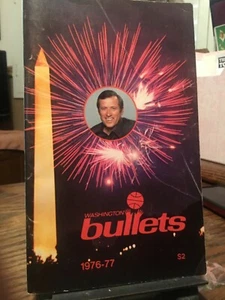 1976-1977 Washington Bullets Media Guide - Wes Unseld, Dick Motta, Dave Bing, etc. - Imagen 1 de 2