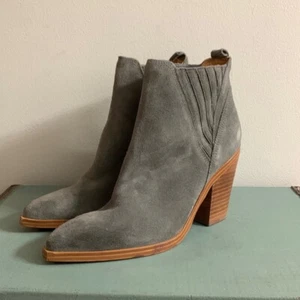 Marc Fisher Western Cowgirl Suede BohoGadri Ankle Booties - Picture 1 of 8