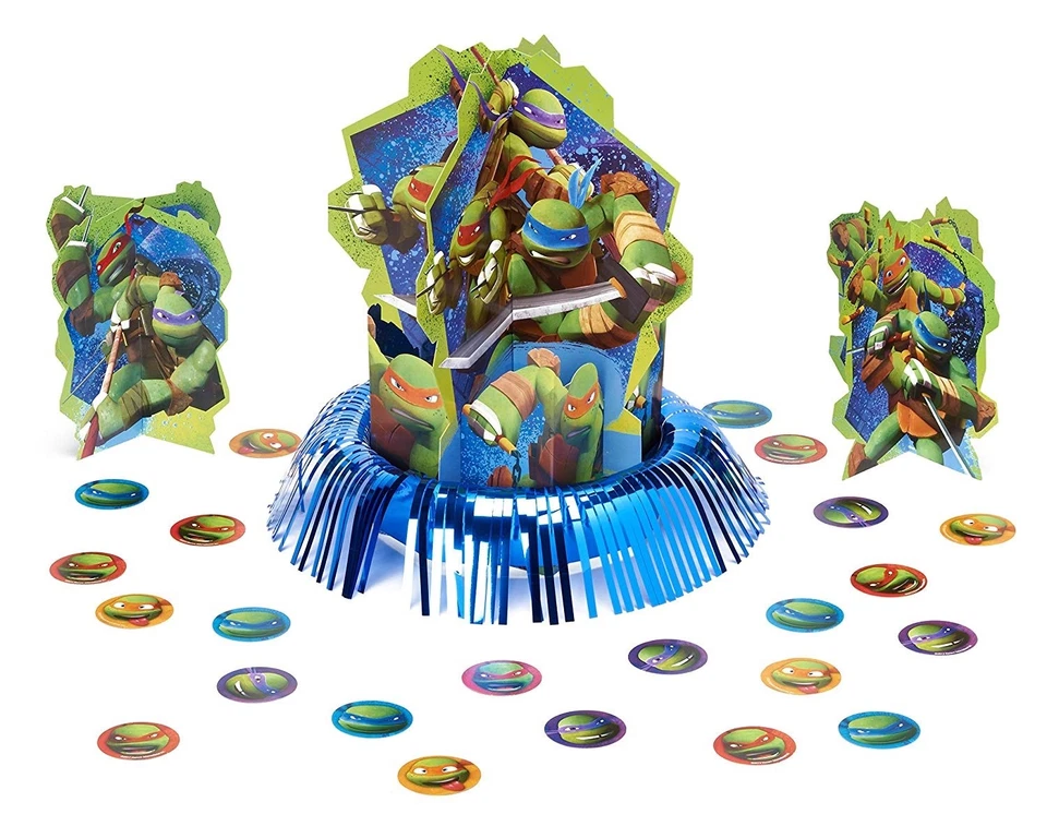 Teenage Mutant Ninja Turtles - Boys Birthday Party Table Decorations Centerpiece - Image 1 of 1