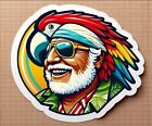 Jimmy Buffet ~ 2" Vinyl Sticker ~ ParrotHead ~  Margaritaville 