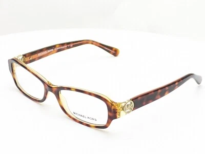 Gafas para mujer Michael Kors Anguila MK8002 3004 ovaladas marrón tortuga 50 mm Foto 1 de 4