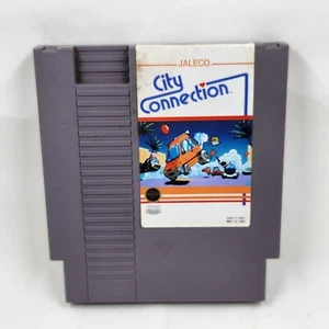 City Connection (Nintendo NES, 1988) Tested Working Good Condition /w Sleeve - Picture 1 of 4