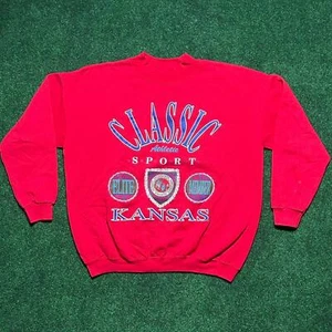 Vintage kansas crewneck sweatshirt - Picture 1 of 3