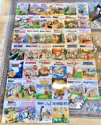 Comics Asterix & Obelix Sammlung 40 Bände 1-40 TOP Zustand! Softcover - Bild 1 von 4