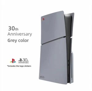 PS5 PlayStation 5 Slim Face Plate Cover 30th Anniversary - Disc - NEU - Bild 1 von 3