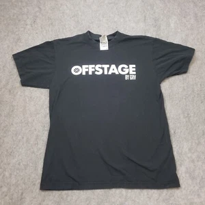 Shaka Wear Shirt Herren Medium Schwarz Weiß Kurzarm Offstage Tanzstudio Erwachsene - Bild 1 von 9