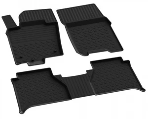 Fußmatten Gummimatten Automatten schwarz für Mercedes X-Klasse 2017-2020 - Bild 1 von 6