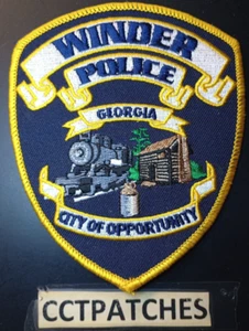 WINDER, GEORGIA POLICE SHOULDER PATCH GA - Bild 1 von 2
