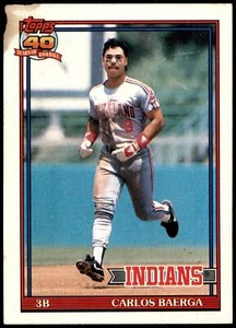 Carlos Baerga #147b 1991 Topps - Bild 1 von 2