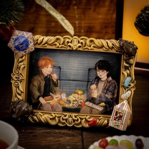Harry Potter & Ron Weasley 3D Photo Frame Wizarding World - Picture 1 of 5