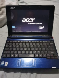 Acer Aspire One ZG5 Netbook - Intel Atom NO CHARGER - Picture 1 of 8